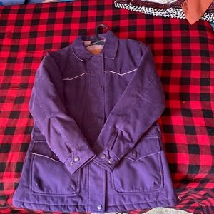 Purple coat